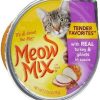 Cat Meow Mix Wet Food | Meow Mix Tender Favorites Real Turkey And Giblets Canned Cat Food