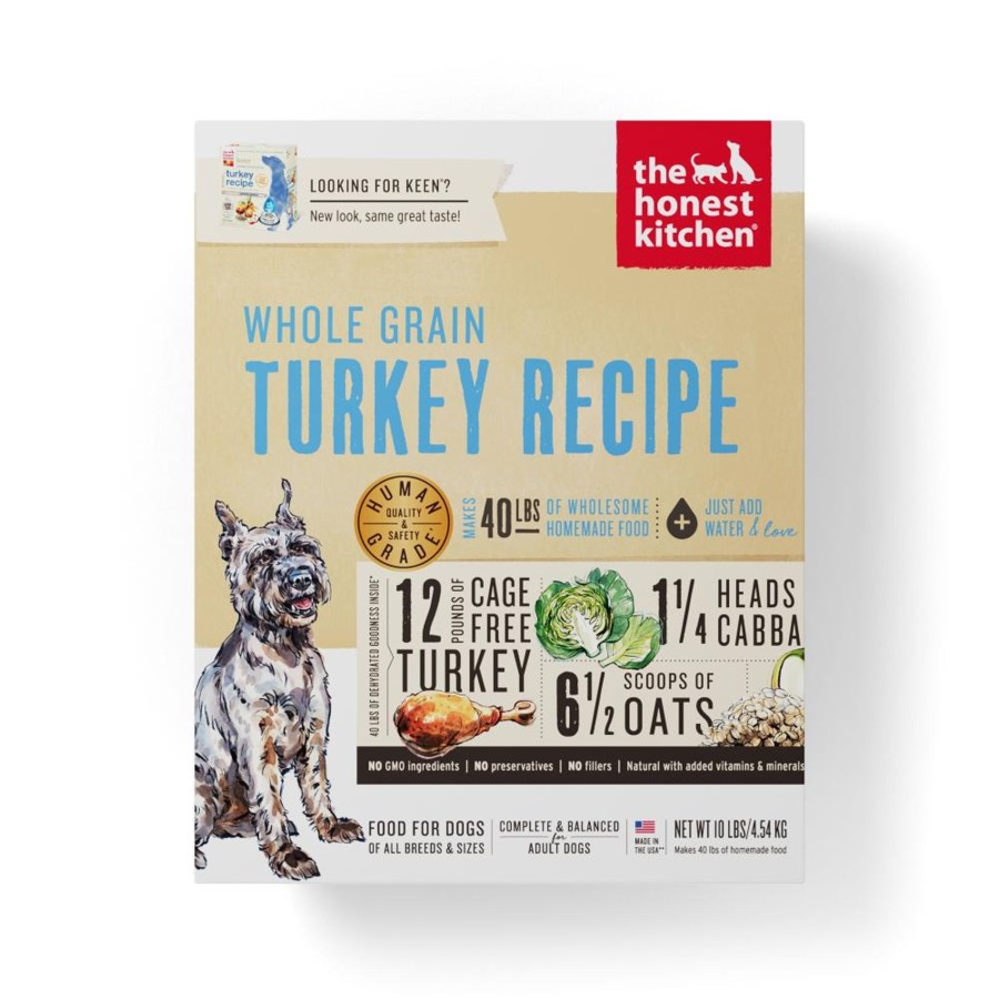 Dog The Honest Kitchen | The Honest Kitchen Whole Grain Turkey Recipe Dehydrated Dog Food