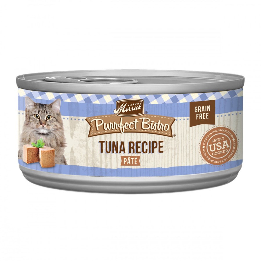 Cat Merrick Wet Food | Merrick Purrfect Bistro Tuna Pate Grain Free Canned Cat Food