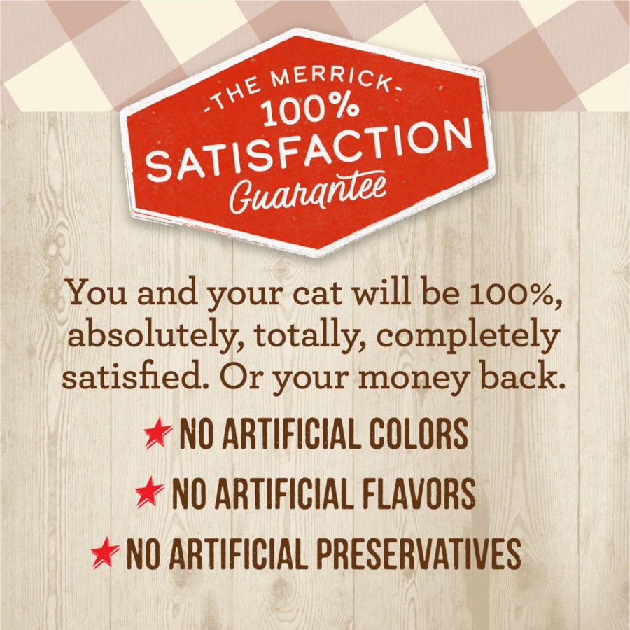 Cat Merrick Wet Food | Merrick Purrfect Bistro Tuna Pate Grain Free Canned Cat Food