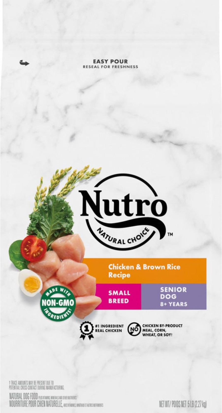 Dog Nutro Dry Food | Nutro Wholesome Essentials Small Breed Senior Chicken, Whole Brown Rice And Sweet Potato Dry Dog Food