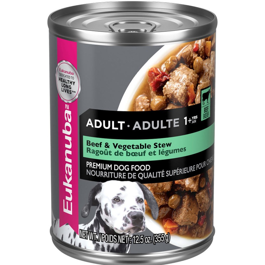 Dog EUKANUBA Wet Food | Adult Beef & Vegetable Stew Canned Dog Food