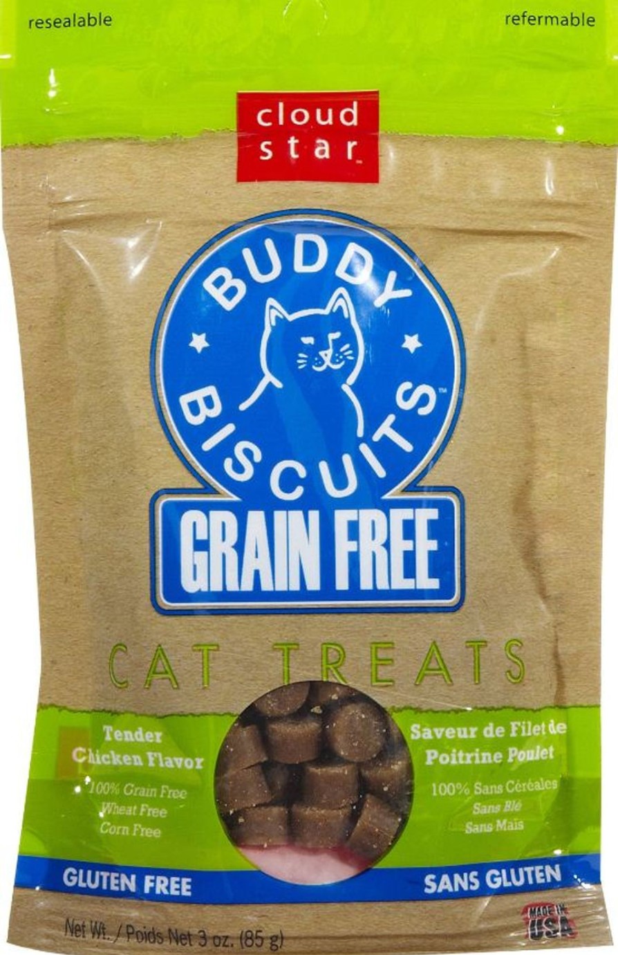 Cat Cloud Star | Cloud Star Buddy Biscuits Grain Free Tender Chicken Cat Treats