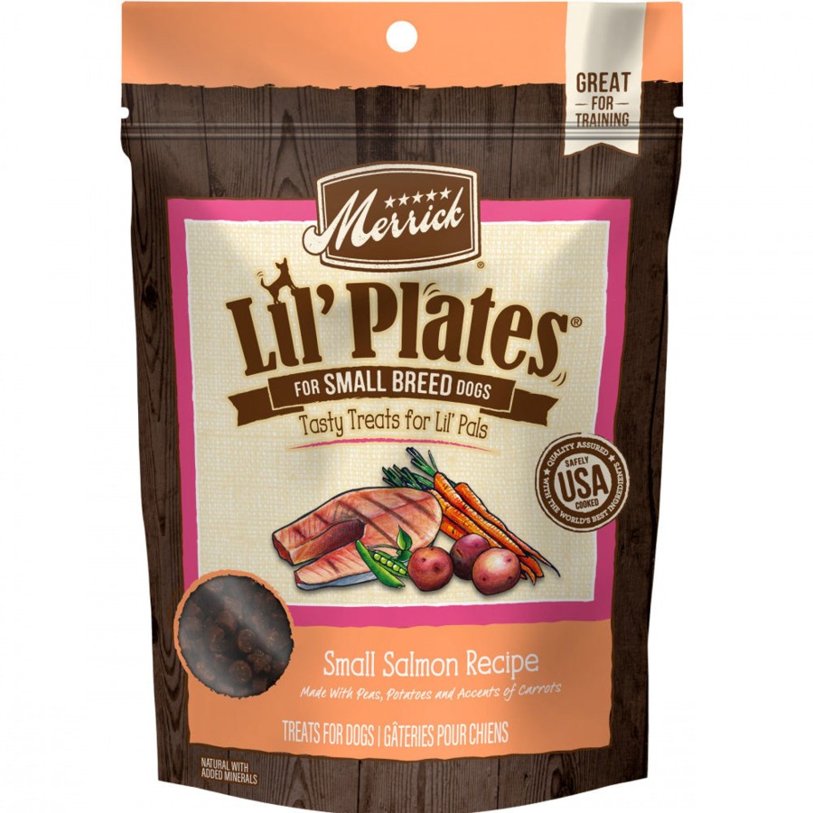 Dog Merrick | Merrick Lil' Plates Grain Free Small Salmon Dog Treats