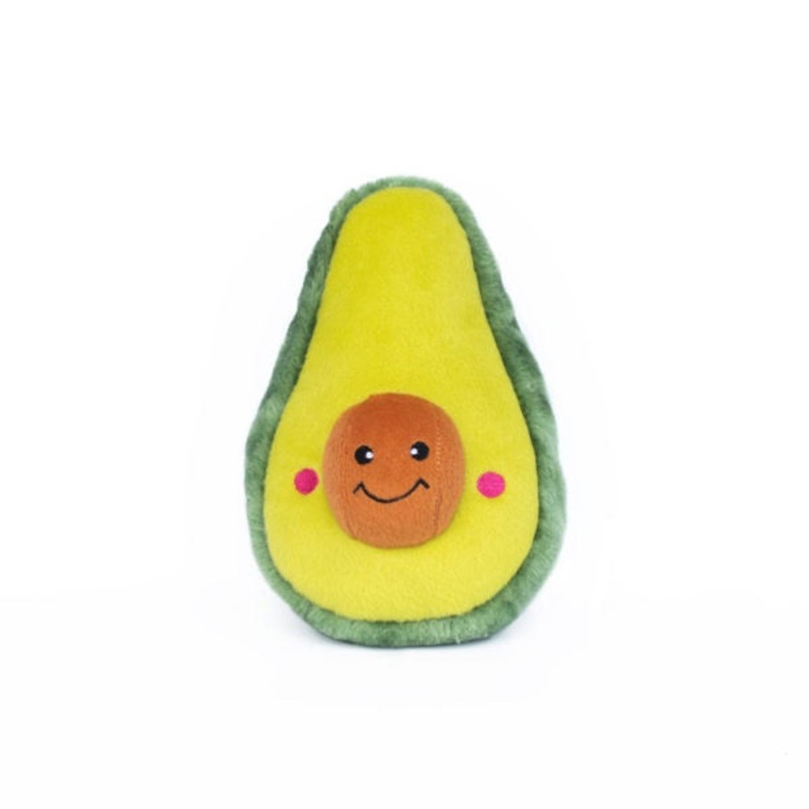 Dog ZippyPaws | Zippypaws Nomnoms Plush Avocado Dog Toy