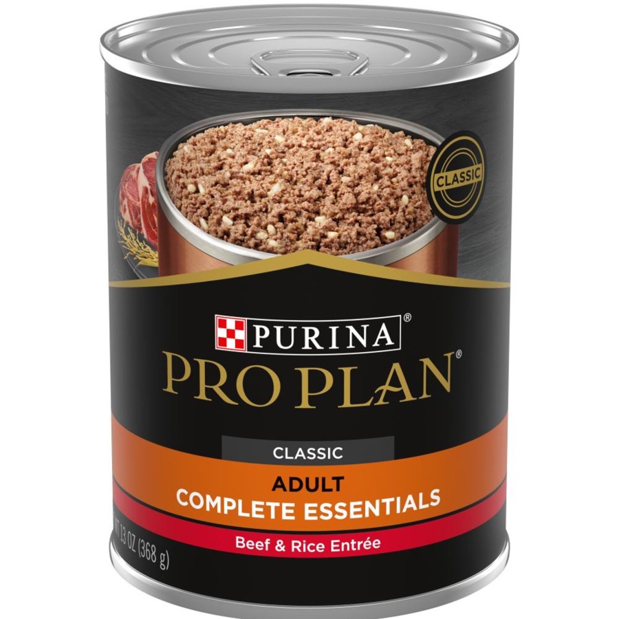 Dog Purina Pro Plan Wet Food | Purina Pro Plan Savor Adult Beef & Rice Entree Canned Dog Food