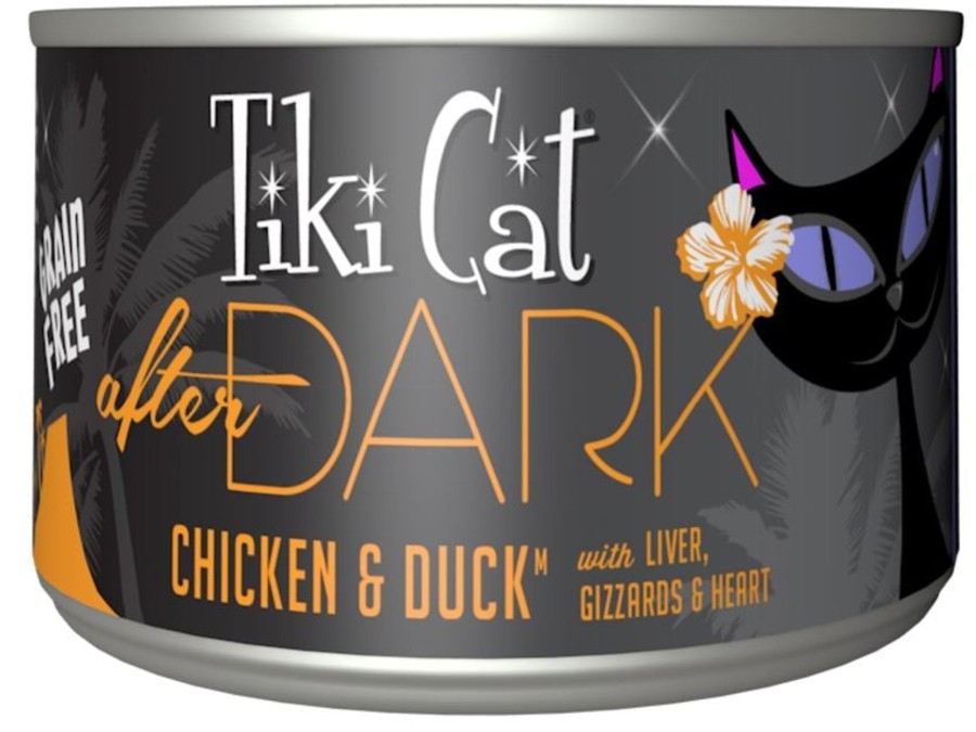 Cat Tiki Cat Wet Food | Tiki Cat After Dark Grain Free Chicken And Duck Canned Cat Food