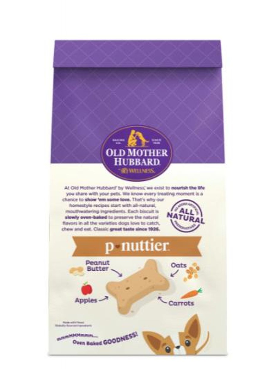 Dog Old Mother Hubbard | Old Mother Hubbard Crunchy Classic Natural P-Nuttier Mini Biscuits Dog Treats