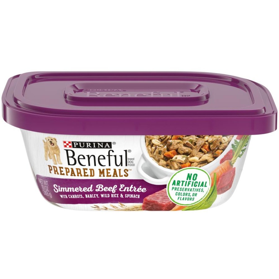 Dog Beneful | Beneful Prepared Meals Simmered Beef Wet Dog Food