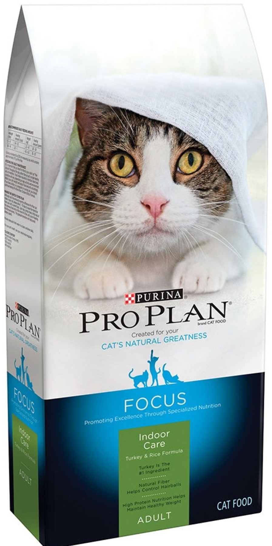 Cat Purina Pro Plan Dry Food | Purina Pro Plan Focus Indoor Care Turkey & Rice Formula Dry Cat Food