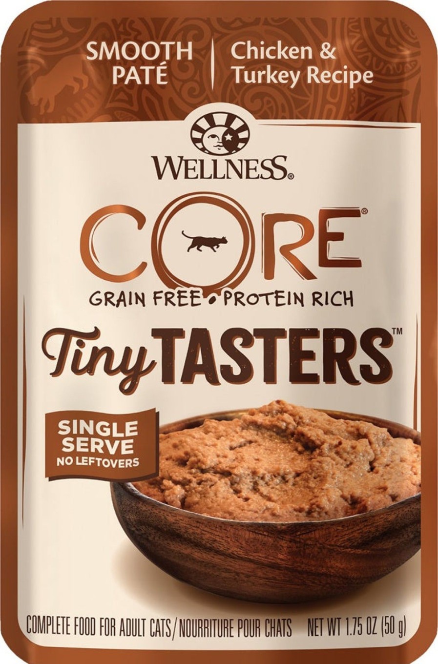 Cat Wellness Wet Food | Wellness Core Tiny Tasters Chicken & Turkey Pate Wet Cat Food