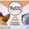 Cat Nutro Wet Food | Nutro Perfect Portions Grain Free Salmon & Tuna And Chicken & Shrimp Pate Wet Cat Food Tray Variety Pack