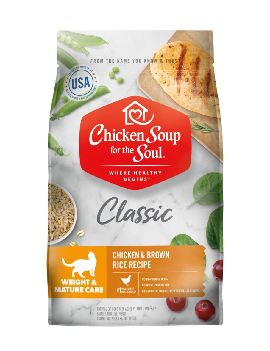 Cat Chicken Soup Dry Food | Chicken Soup For The Soul Weight & Mature Care Dry Cat Food