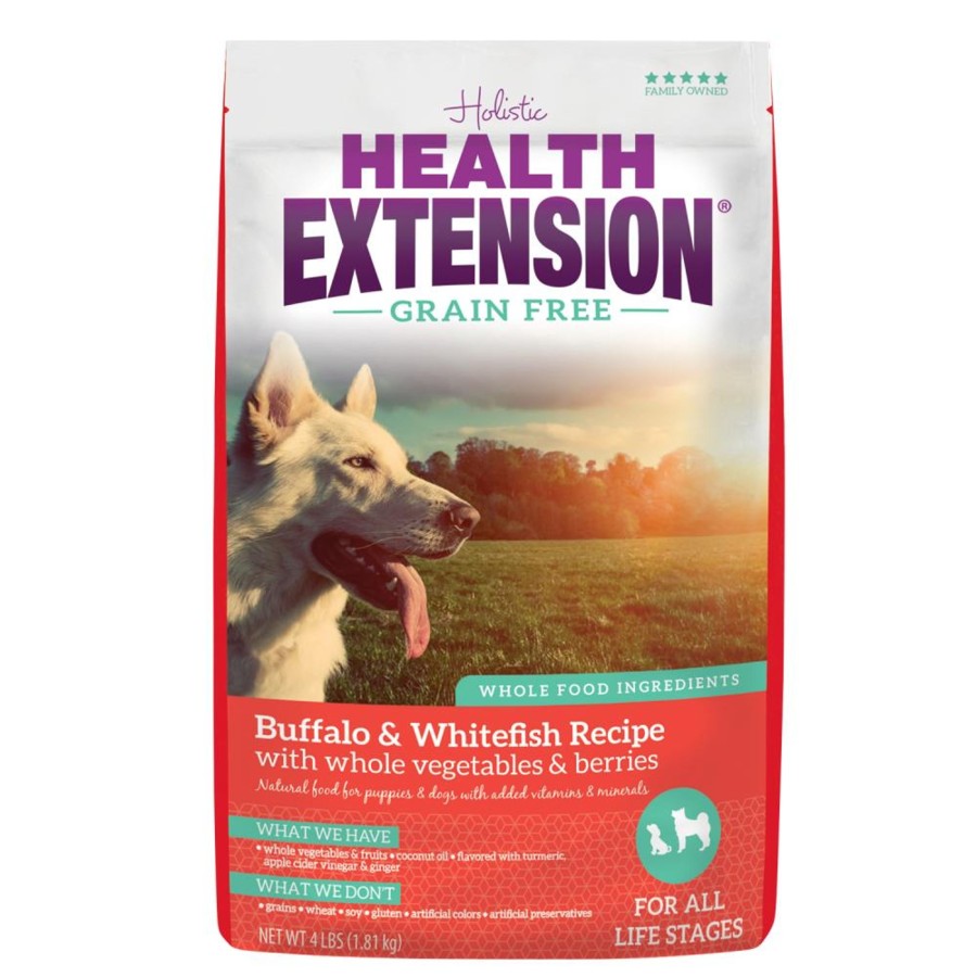 Dog Health Extension | Health Extension Grain Free Buffalo And Whitefish Dry Dog Food