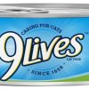 Cat 9 Lives Wet Food | 9 Lives Hearty Cuts With Real Chicken And Fish In Gravy Canned Cat Food