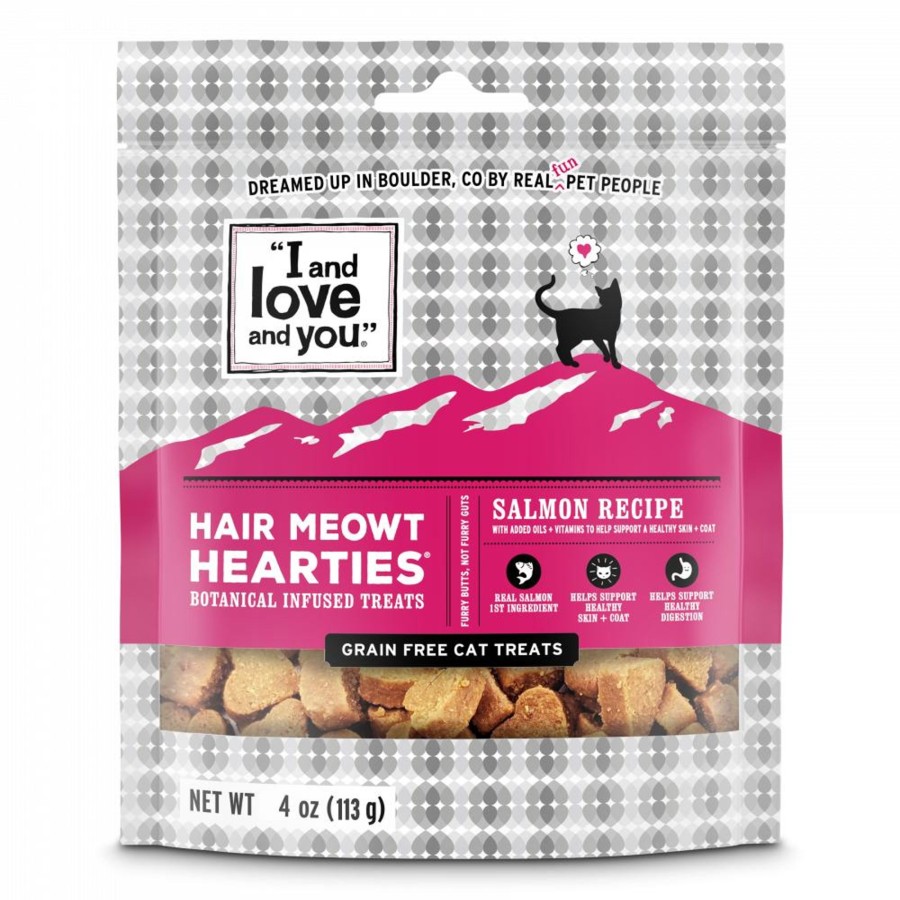 Cat I and Love and You | I And Love And You Hair Meow'T Hearties Grain Free Cat Treats