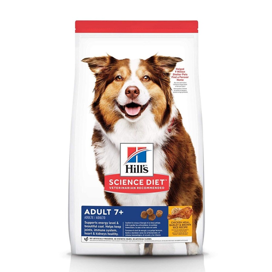 Dog Hill's Science Diet Dry Food | Hill'S Science Diet Adult 7+ Chicken, Rice, And Barley Recipe Dry Dog Food