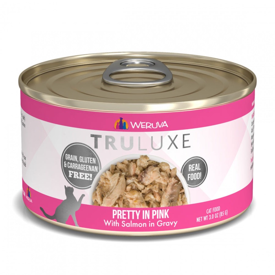 Cat Weruva Wet Food | Weruva Truluxe Pretty In Pink With Salmon In Gravy Canned Cat Food