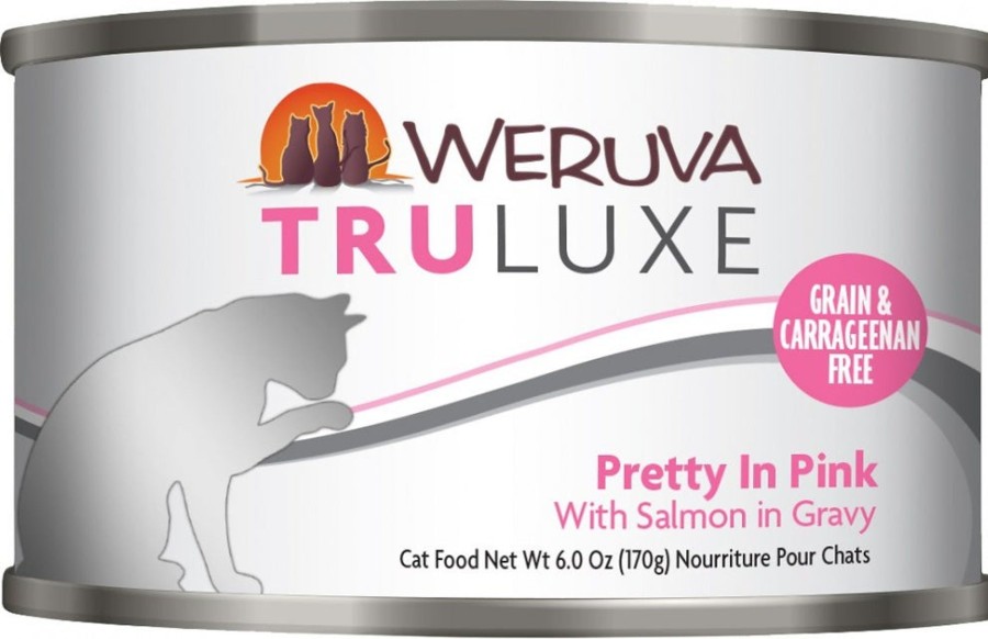 Cat Weruva Wet Food | Weruva Truluxe Pretty In Pink With Salmon In Gravy Canned Cat Food