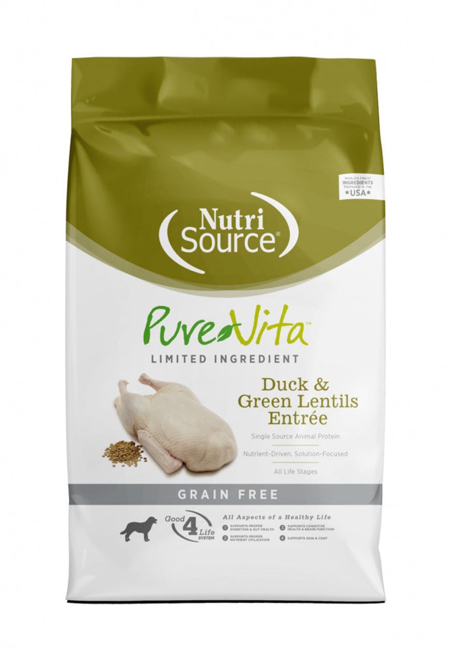 Dog PureVita | Purevita Grain Free Duck & Green Lentils Recipe Dry Dog Food