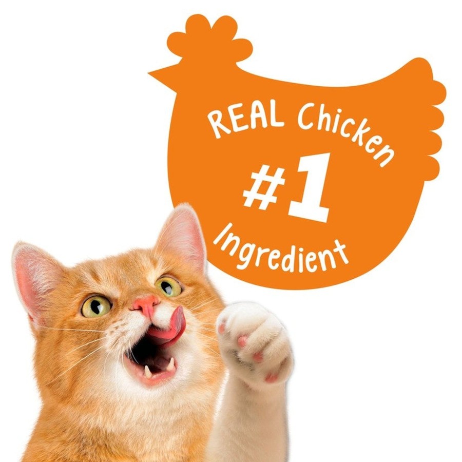 Cat Friskies | Friskies Party Mix Chicken Lovers Crunch Cat Treats