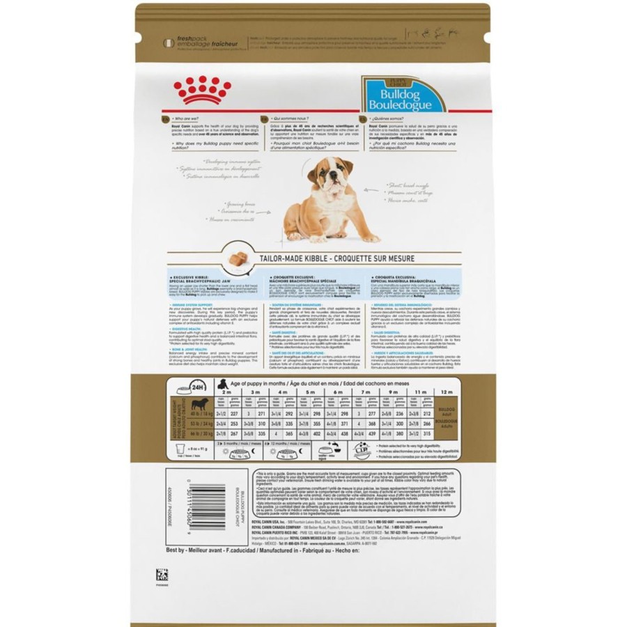 Dog Royal Canin | Royal Canin Breed Health Nutrition Bulldog Puppy Dry Dog Food