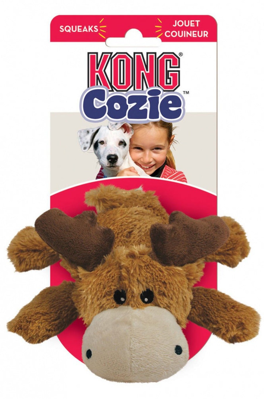 Dog KONG | Kong Marvin Moose Cozie Plush Dog Toy