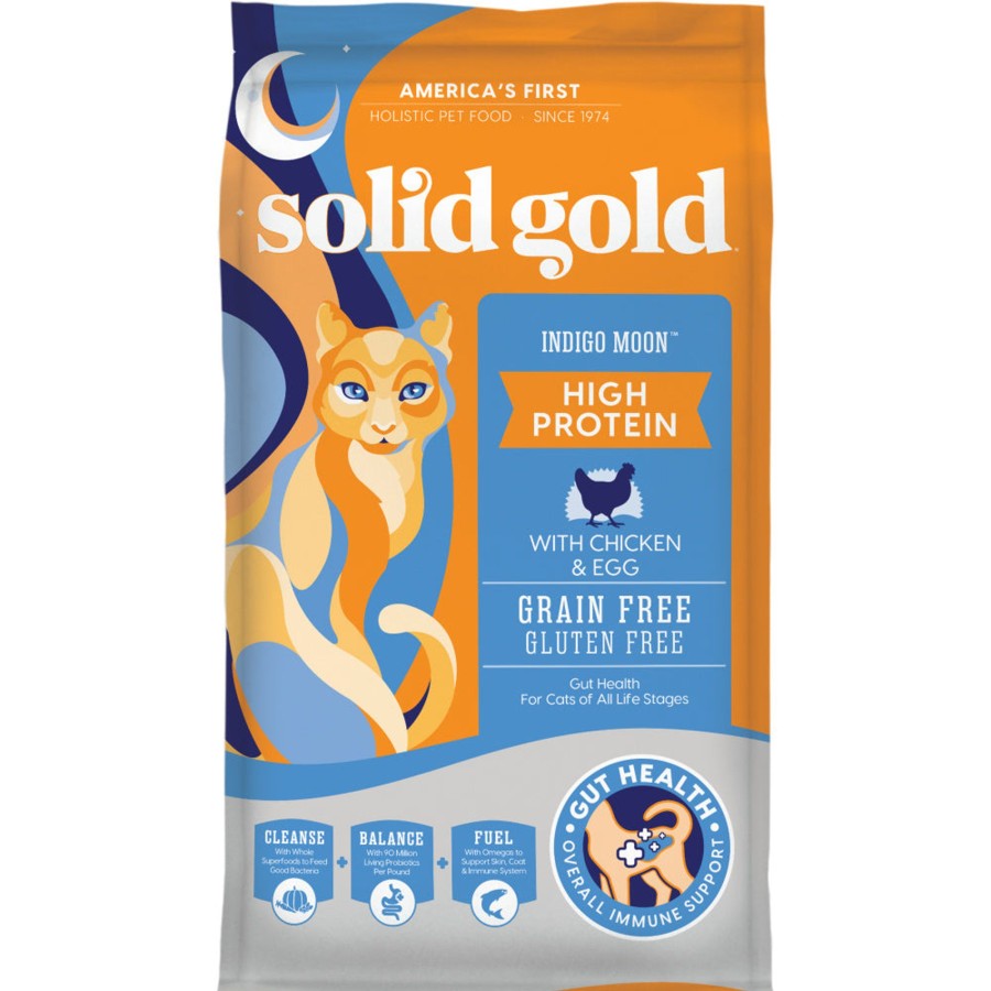 Cat Solid Gold Dry Food | Solid Gold Indigo Moon With Chicken & Eggs Dry Cat Food