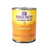 Dog Wellness Wet Food | Wellness Complete Health Natural Just For Puppy Chicken And Salmon Recipe Wet Canned Dog Food