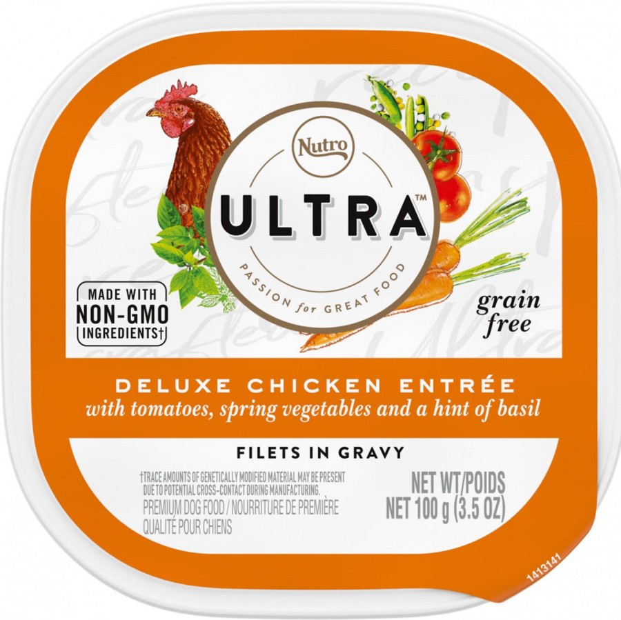 Dog Nutro Wet Food | Nutro Ultra Grain Free Deluxe Chicken Entree Filets In Gravy Wet Dog Food