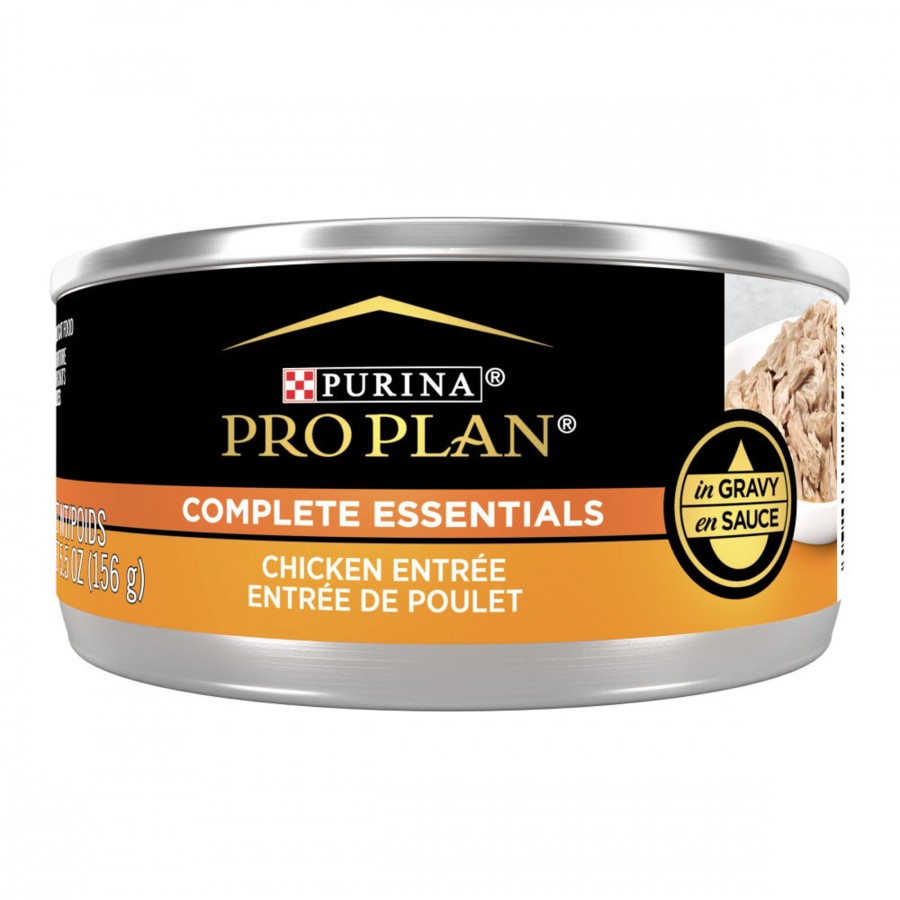 Cat Purina Pro Plan Wet Food | Purina Pro Plan Chicken Entree In Gravy Canned Cat Food