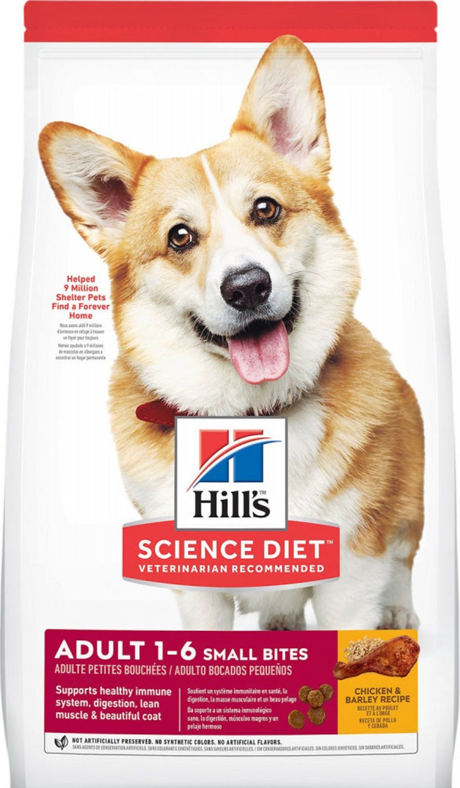 Dog Hill's Science Diet Dry Food | Hill'S Science Diet Adult Small Bites Chicken & Barley Recipe Dry Dog Food