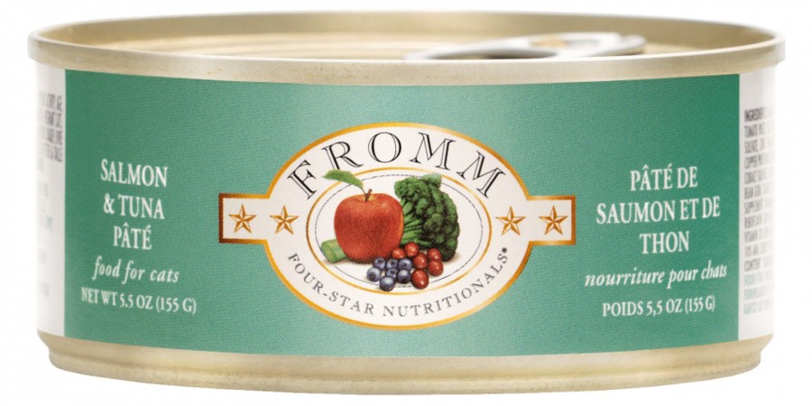 Cat Fromm Wet Food | Fromm Four Star Salmon & Tuna Pate Canned Cat Food