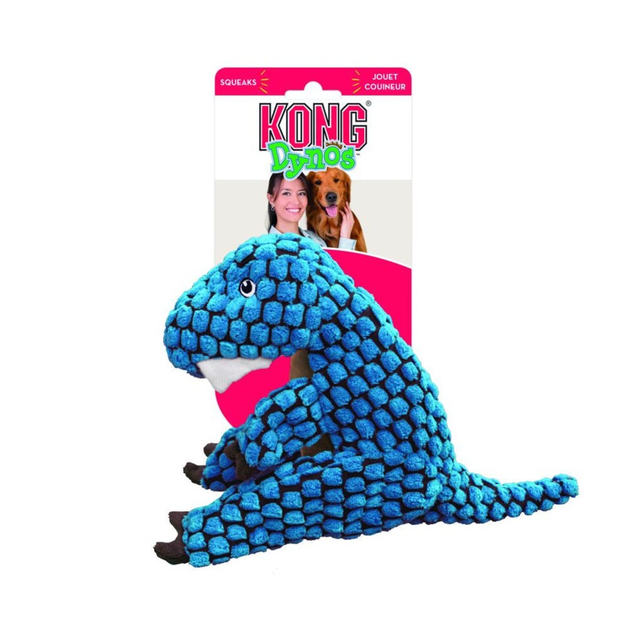 Dog KONG | Kong Dynos T-Rex Squeaker Dog Toy