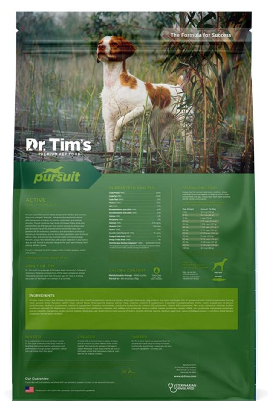 Dog Dr. Tim's | Dr. Tim'S Pursuit Active Dry Dog Food