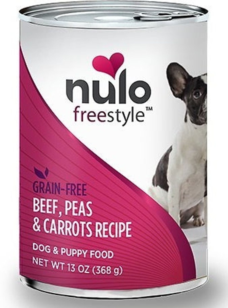 Dog Nulo | Nulo Freestyle Grain Free Beef, Peas, And Carrots Recipe Canned Dog Food