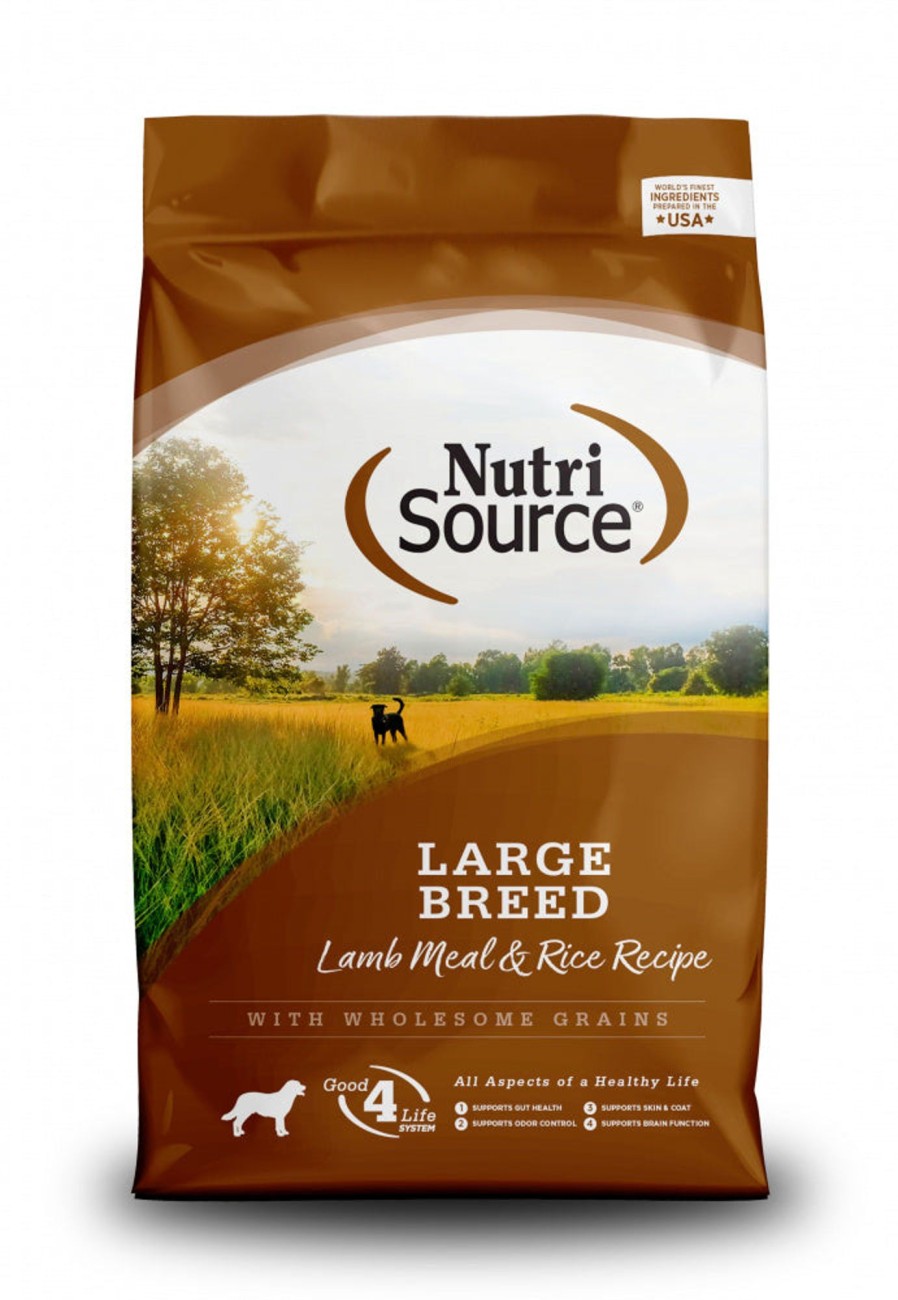 Dog NutriSource | Nutrisource Large Breed Adult Lamb & Rice Dry Dog Food