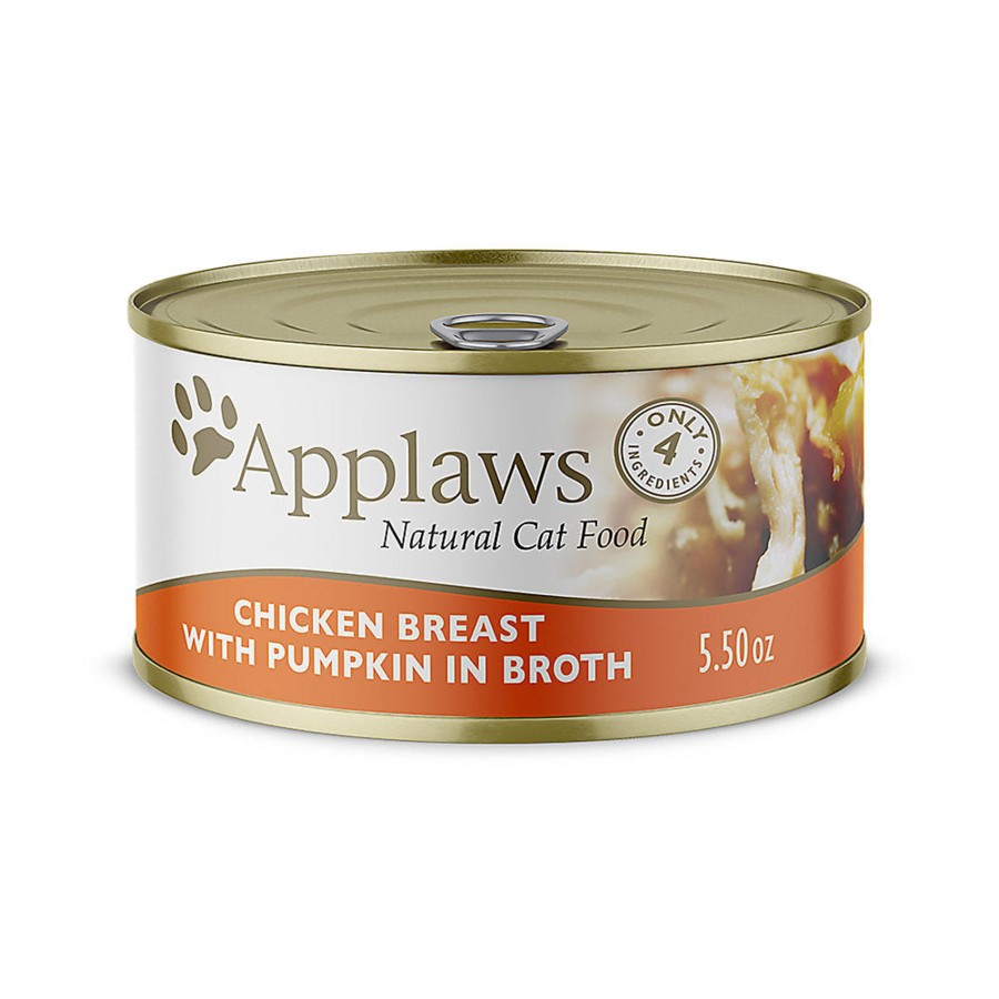 Cat Applaws Wet Food | Applaws Natural Wet Cat Food Chicken Breast With Pumpkin In Broth