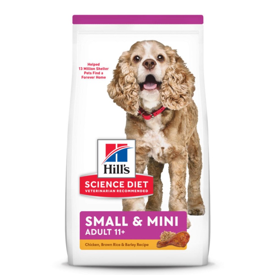 Dog Hill's Science Diet Dry Food | Hill'S Science Diet Adult 11+ Small Paws Chicken Meal, Barley & Brown Rice Recipe Dry Dog Food