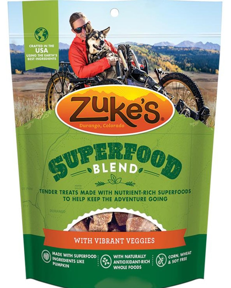 Dog Zukes | Zukes Superfood Blend With Vibrant Veggies Dog Treats