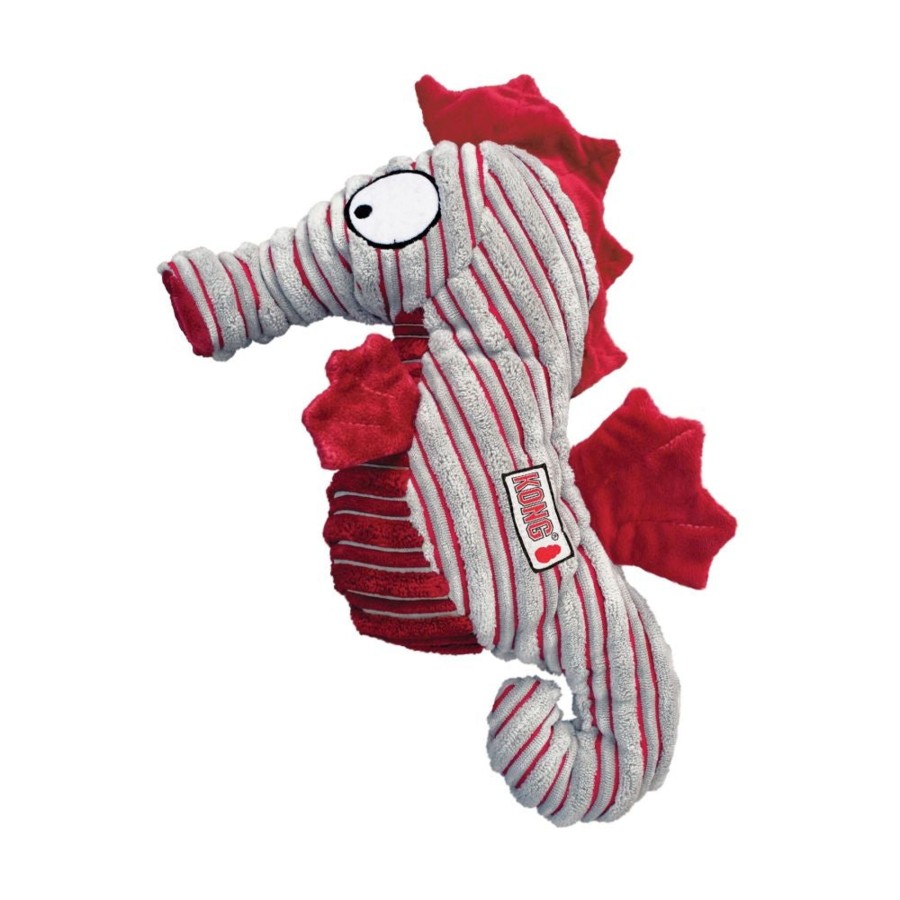 Dog KONG | Kong Cuteseas Seahorse Crinkle Dog Toy