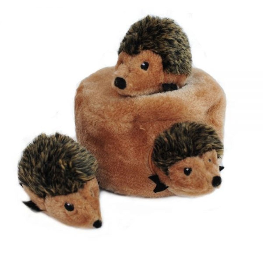 Dog ZippyPaws | Zippypaws Zippy Burrow Hedgehog Den Hide & Seek Puzzle Dog Toy