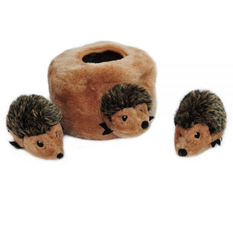 Dog ZippyPaws | Zippypaws Zippy Burrow Hedgehog Den Hide & Seek Puzzle Dog Toy