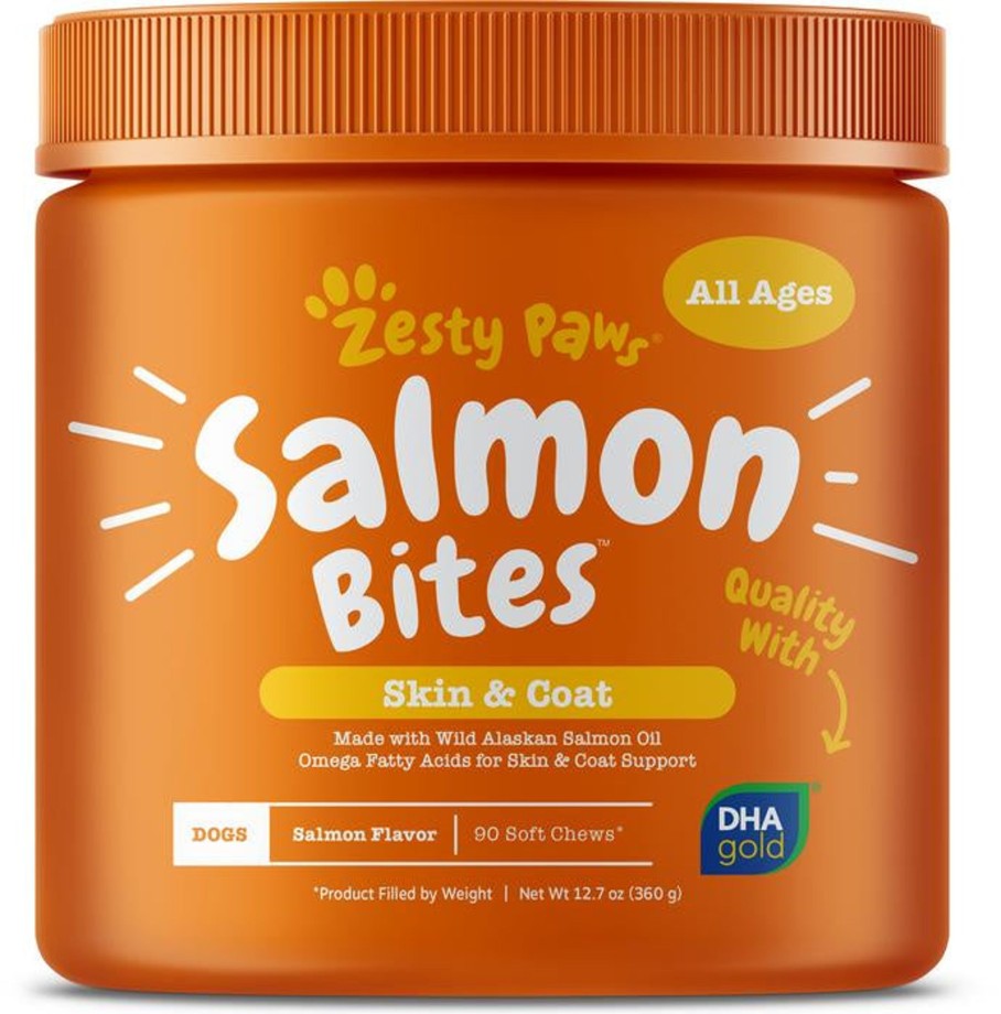 Dog Zesty Paws | Zesty Paws Salmon Bites