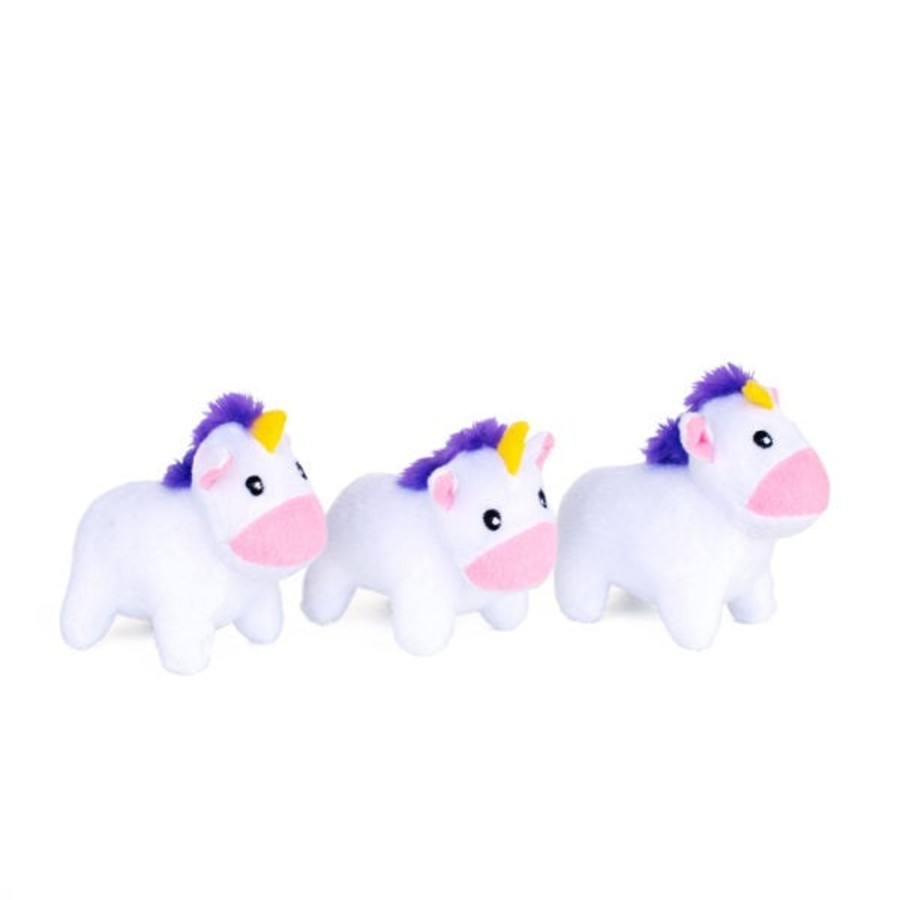 Dog ZippyPaws | Zippypaws Zippy Burrow Unicorns Rainbow Puzzle Dog Toy