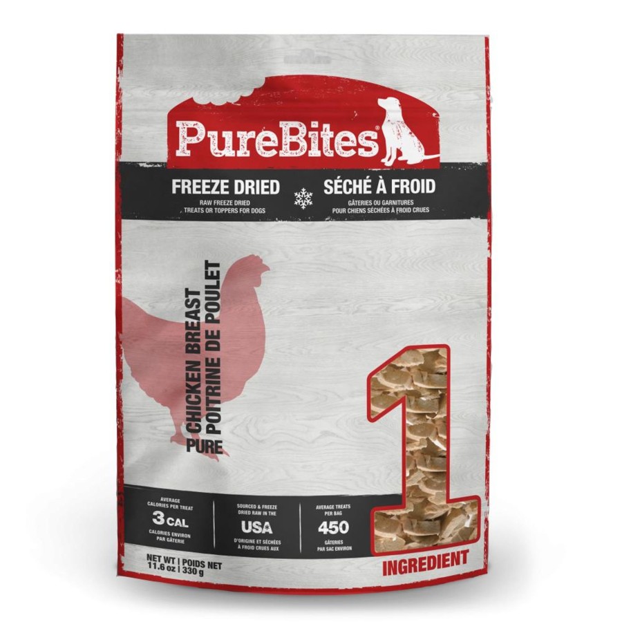 Dog PureBites | Purebites Freeze Dried Chicken Breast Dog Treats