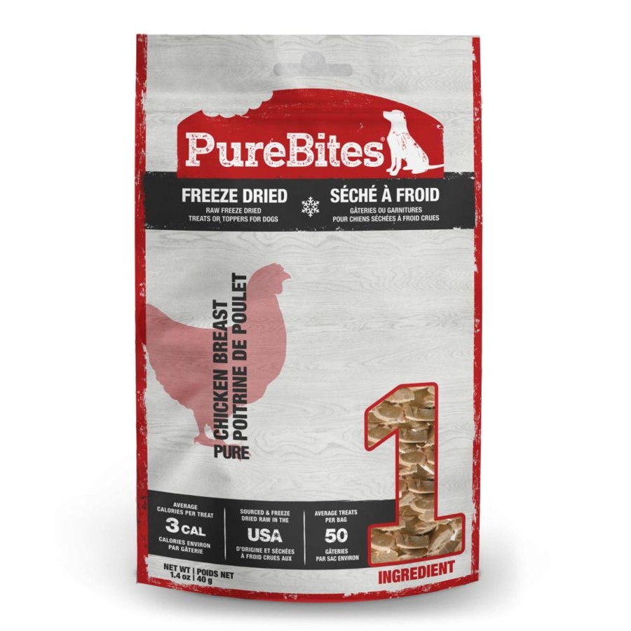 Dog PureBites | Purebites Freeze Dried Chicken Breast Dog Treats