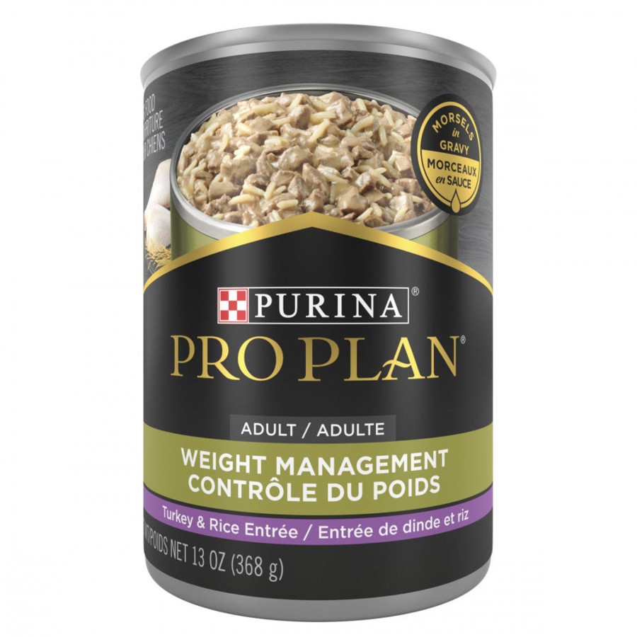 Dog Purina Pro Plan | Purina Pro Plan Focus Adult Weight Management Turkey & Rice Entree Canned Dog Food