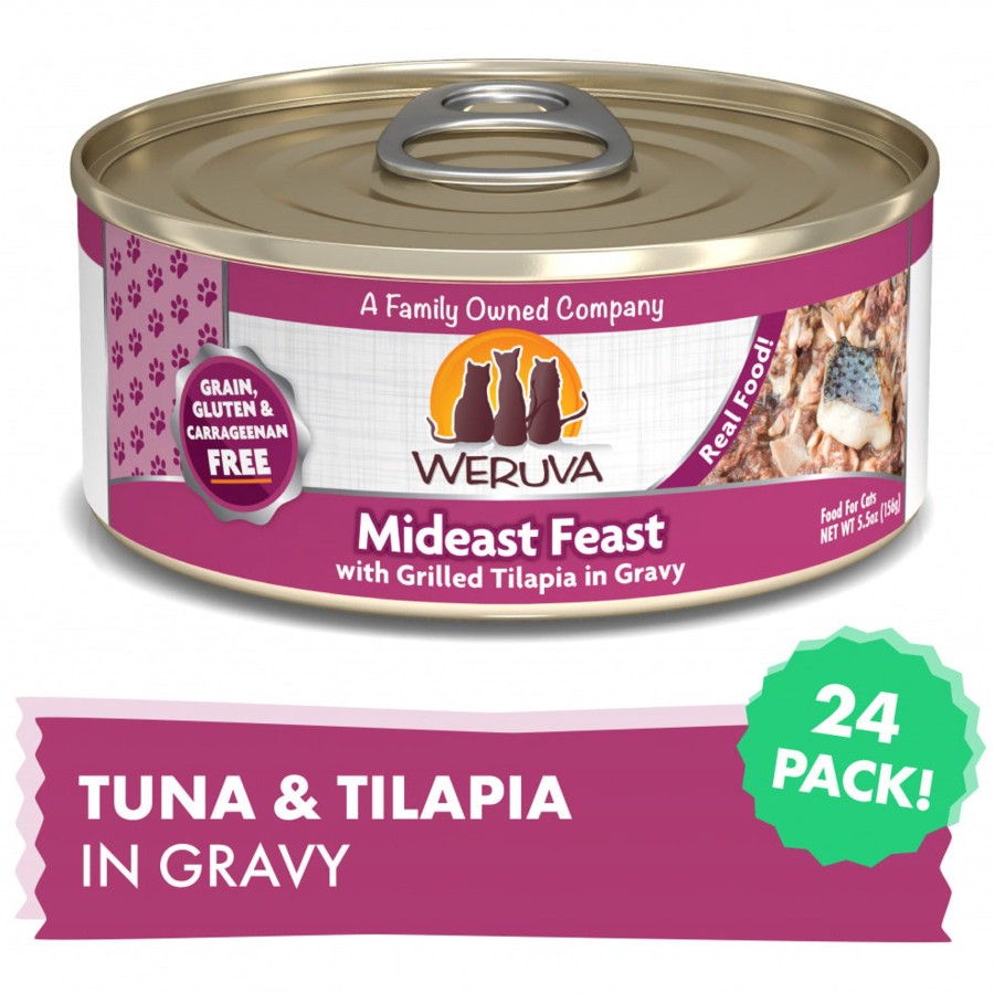 Cat Weruva Wet Food | Weruva Mideast Feast With Grilled Tilapia Canned Cat Food