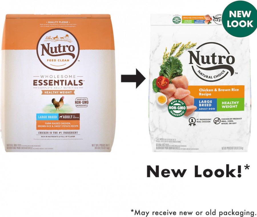 Dog Nutro | Nutro Wholesome Essentials Healthy Weight Large Breed Adult Farm-Raised Chicken, Rice & Sweet Potato Dry Dog Food